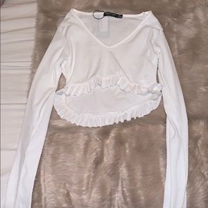 Nasty gal cropped top